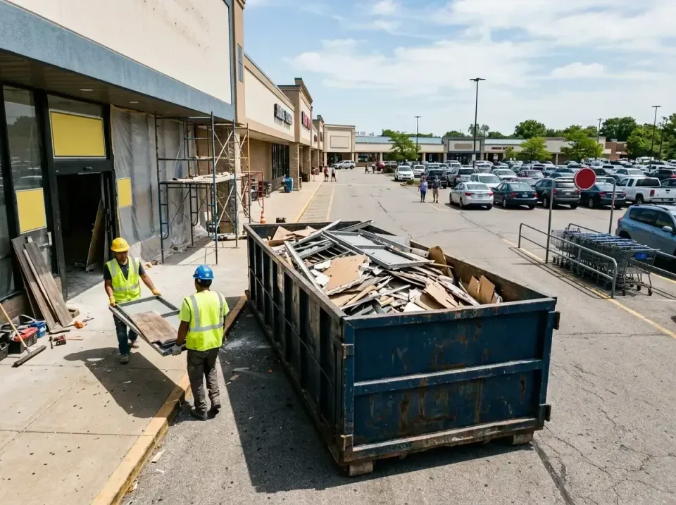 retail-store-renovation-debris-003 — frequently asked questions, Roll-off Dumpster Rentals in Brookfield, WI